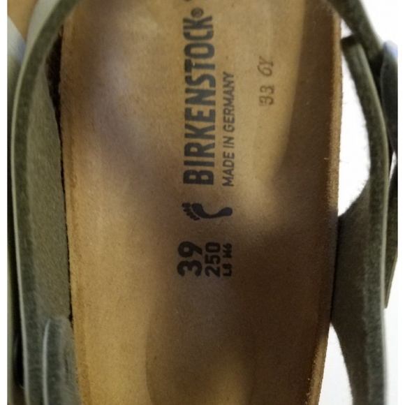 New Birkenstock Kairo Khaki Green Sandals 39 - Picture 4 of 6